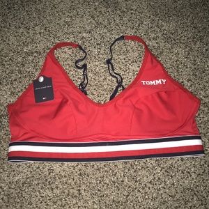 Tommy Hilfiger Logo Scoop Neck Bra